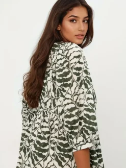 Kleider, Overalls|Entdecke Alles>MOHITO Strandkleid Olivgrün