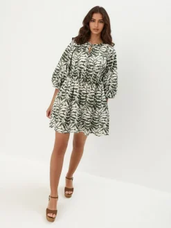 Kleider, Overalls|Entdecke Alles></noscript>MOHITO Strandkleid Olivgrün