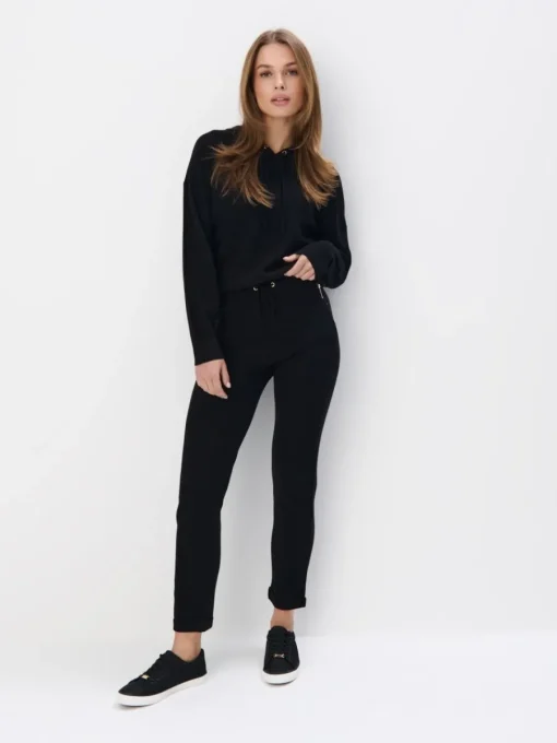 Hosen>MOHITO Strickhose Schwarz