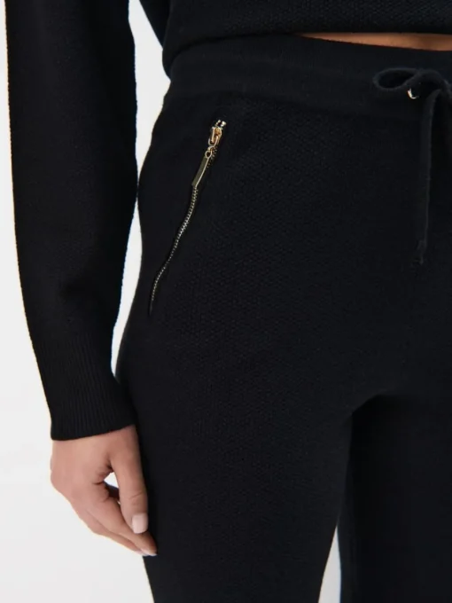 Hosen>MOHITO Strickhose Schwarz