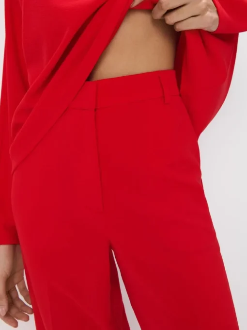 Hosen>MOHITO Strickhose Rot
