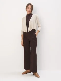 Pullover>MOHITO Strickjacke Nude