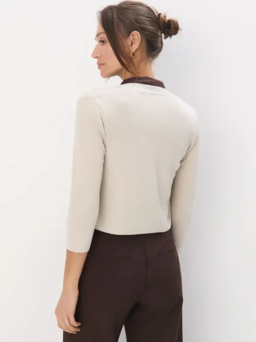 Pullover>MOHITO Strickjacke Nude