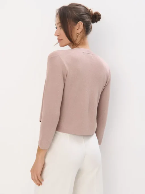 Pullover>MOHITO Strickjacke sand