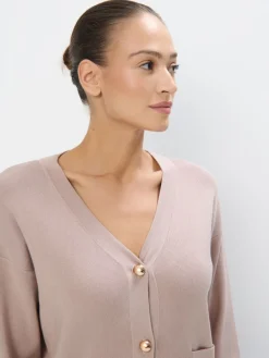 Pullover></noscript>MOHITO Strickjacke Beige