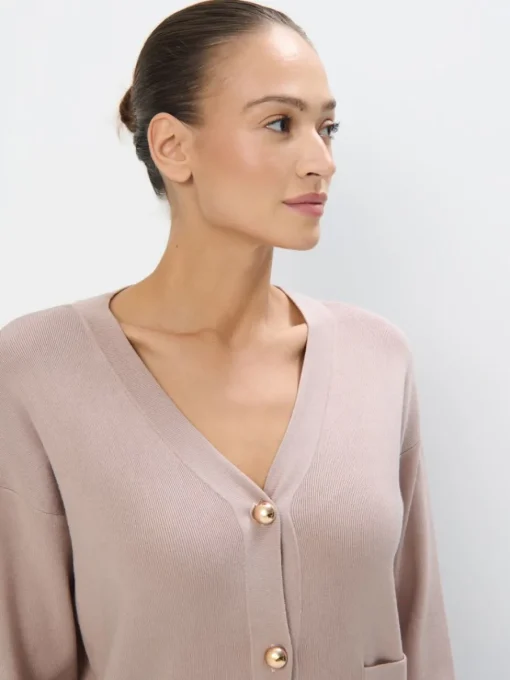 Pullover>MOHITO Strickjacke Beige