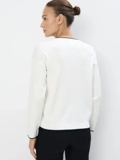 Pullover></noscript>MOHITO Strickjacke Creme
