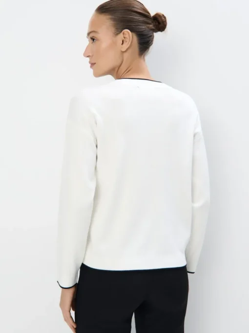 Pullover>MOHITO Strickjacke Creme