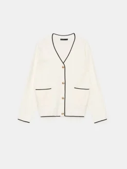 Pullover></noscript>MOHITO Strickjacke Creme