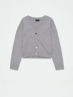 Pullover|Premium Selection></noscript>MOHITO Strickjacke aus Wolle Grau