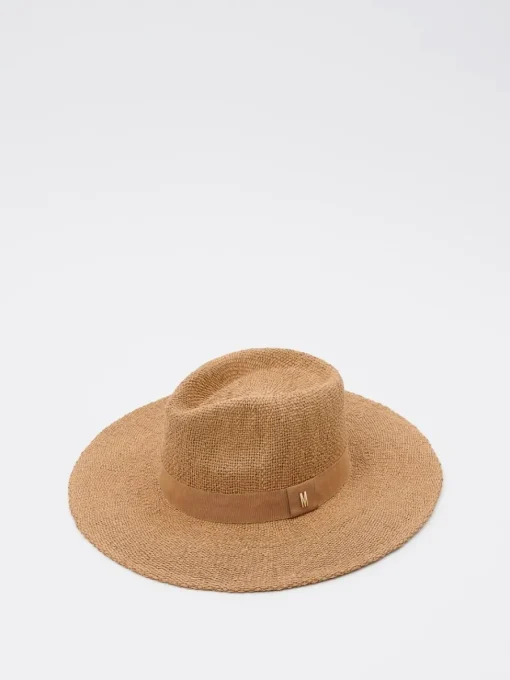 Mützen>MOHITO Strohhut Beige