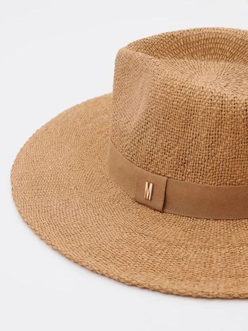 Mützen>MOHITO Strohhut Beige