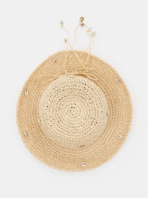 Mützen|Beachwear Kollektion>MOHITO Strohhut Beige