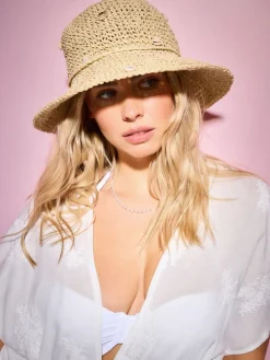 Mützen|Beachwear Kollektion></noscript>MOHITO Strohhut Beige