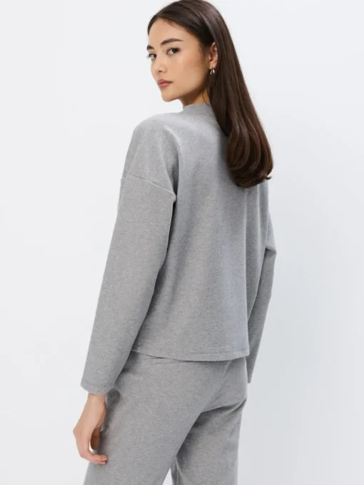 Sweatshirts>MOHITO Sweatshirt Grau