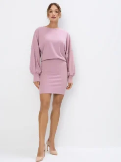 Sweatshirts>MOHITO Sweatshirt Pastellrosa