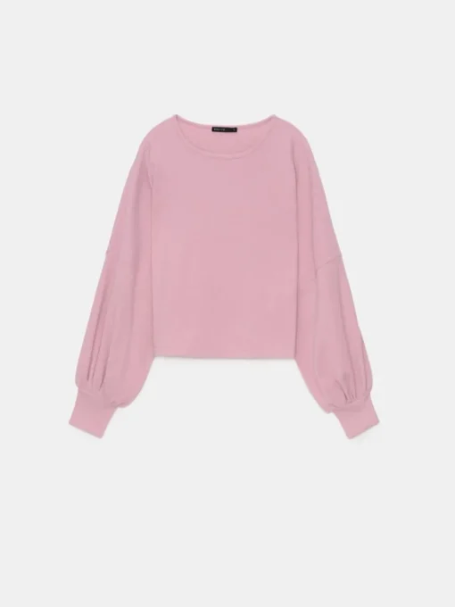 Sweatshirts>MOHITO Sweatshirt Pastellrosa