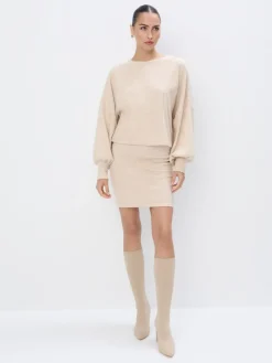 Sweatshirts>MOHITO Sweatshirt Beige