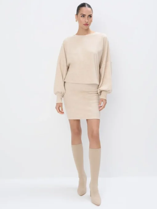 Sweatshirts>MOHITO Sweatshirt Beige