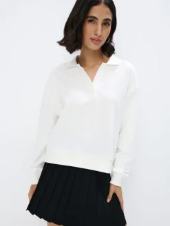 Sweatshirts>MOHITO Sweatshirt Creme