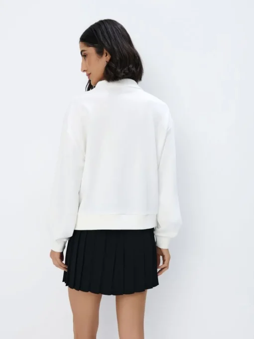 Sweatshirts>MOHITO Sweatshirt Creme