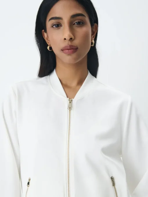 Sets>MOHITO Sweatshirt mit Reißverschlüssen Creme