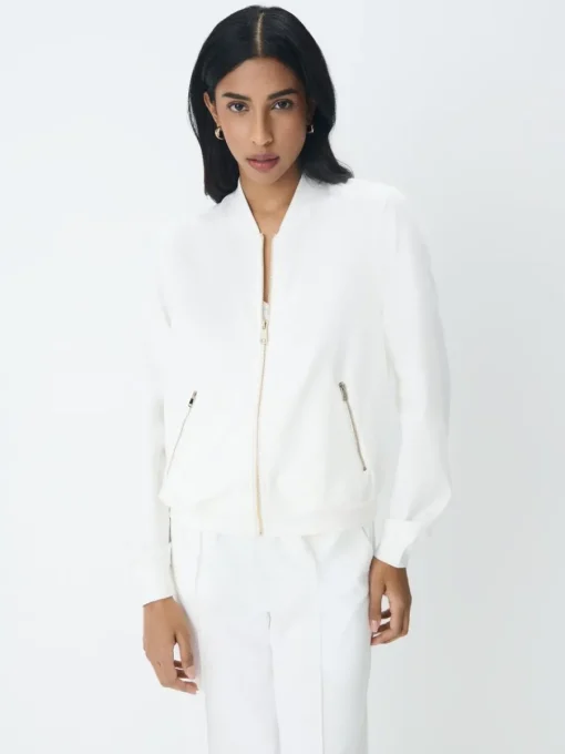 Sets>MOHITO Sweatshirt mit Reißverschlüssen Creme