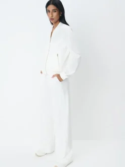 Sets></noscript>MOHITO Sweatshirt mit Reißverschlüssen Creme