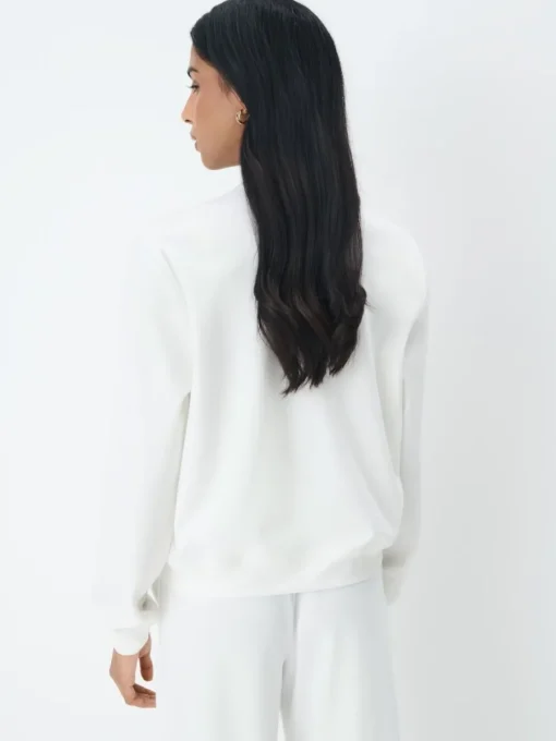 Sets>MOHITO Sweatshirt mit Reißverschlüssen Creme