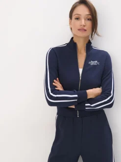 Sweatshirts>MOHITO Sweatshirt mit Reißverschlüssen Navy