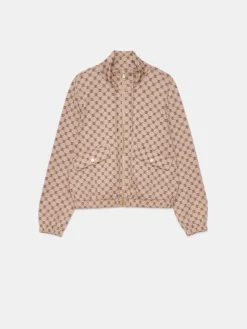 Sweatshirts|Sets>MOHITO Sweatshirt mit Reißverschlüssen Beige