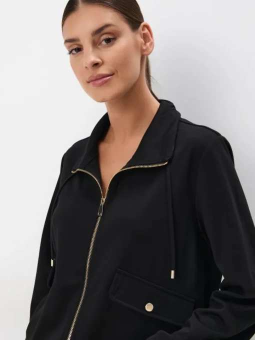 Am Häufigsten Ausgewählt|Sweatshirts>MOHITO Sweatshirt mit Reißverschlüssen Schwarz