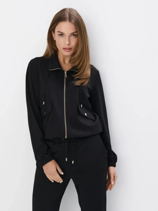 Am Häufigsten Ausgewählt|Sweatshirts>MOHITO Sweatshirt mit Reißverschlüssen Schwarz