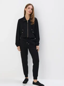 Am Häufigsten Ausgewählt|Sweatshirts></noscript>MOHITO Sweatshirt mit Reißverschlüssen Schwarz