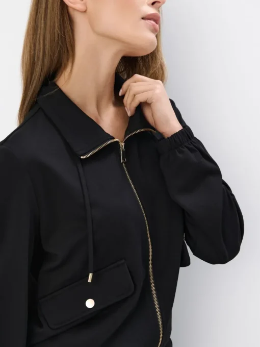 Am Häufigsten Ausgewählt|Sweatshirts>MOHITO Sweatshirt mit Reißverschlüssen Schwarz