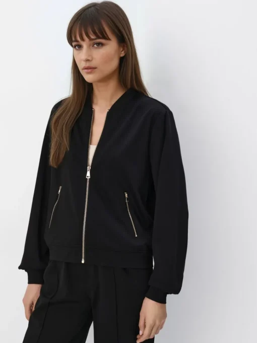 Am Häufigsten Ausgewählt>MOHITO Sweatshirt mit Reißverschlüssen Schwarz