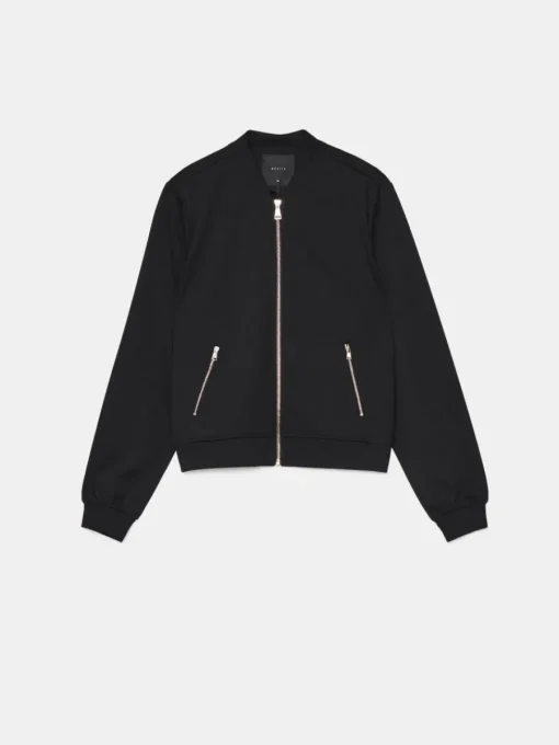 Am Häufigsten Ausgewählt>MOHITO Sweatshirt mit Reißverschlüssen Schwarz