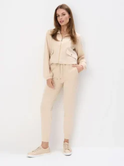 Am Häufigsten Ausgewählt>MOHITO Sweatshirt mit Reißverschlüssen Beige