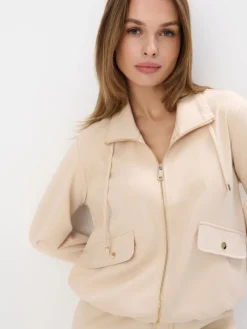 Am Häufigsten Ausgewählt></noscript>MOHITO Sweatshirt mit Reißverschlüssen Beige