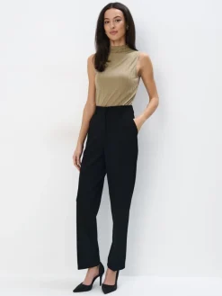 T-shirts, Tops>MOHITO Sweatstoff-Top Olivgrün