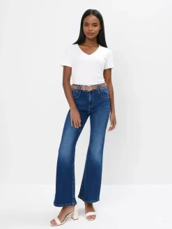 T-shirts, Tops>MOHITO T- Shirt mit V-Ausschnitt Weiu00df