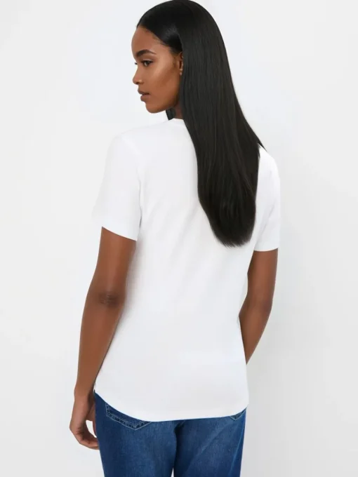 T-shirts, Tops>MOHITO T- Shirt mit V-Ausschnitt Weiu00df