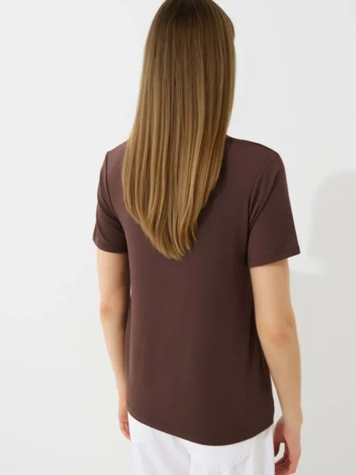 T-shirts, Tops>MOHITO T- Shirt mit V-Ausschnitt Braun