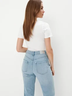 T-shirts, Tops>MOHITO T- Shirt mit V-Ausschnitt Weiu00df