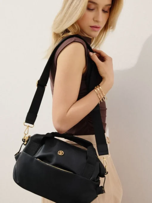Travel|Reisetaschen>MOHITO Tasche mit Riemen Schwarz