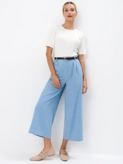 Blusen, Hemden>MOHITO Top aus Rippstrick Creme