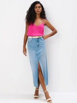 T-shirts, Tops></noscript>MOHITO Top Basic Pink