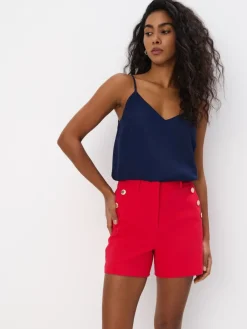 T-shirts, Tops>MOHITO Top Basic Navy
