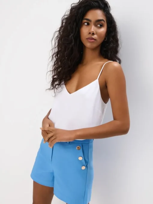 T-shirts, Tops>MOHITO Top Basic Weiu00df