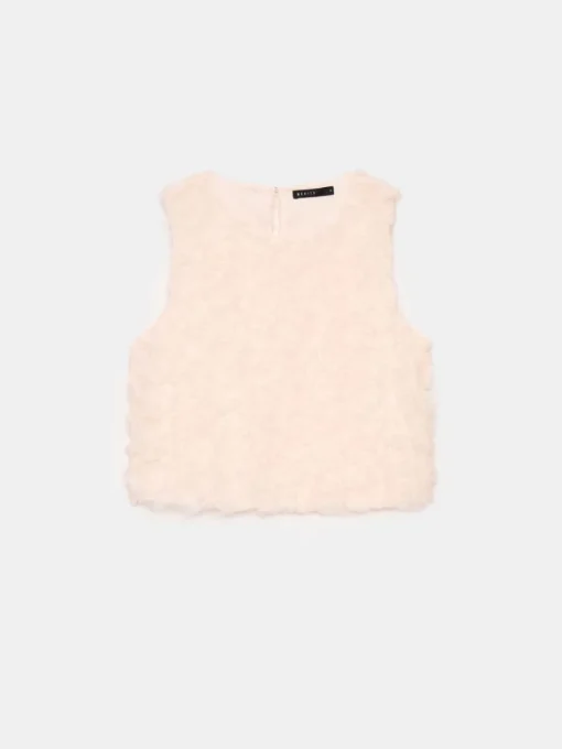 Blusen, Hemden>MOHITO Top mit Dekoelement Nude